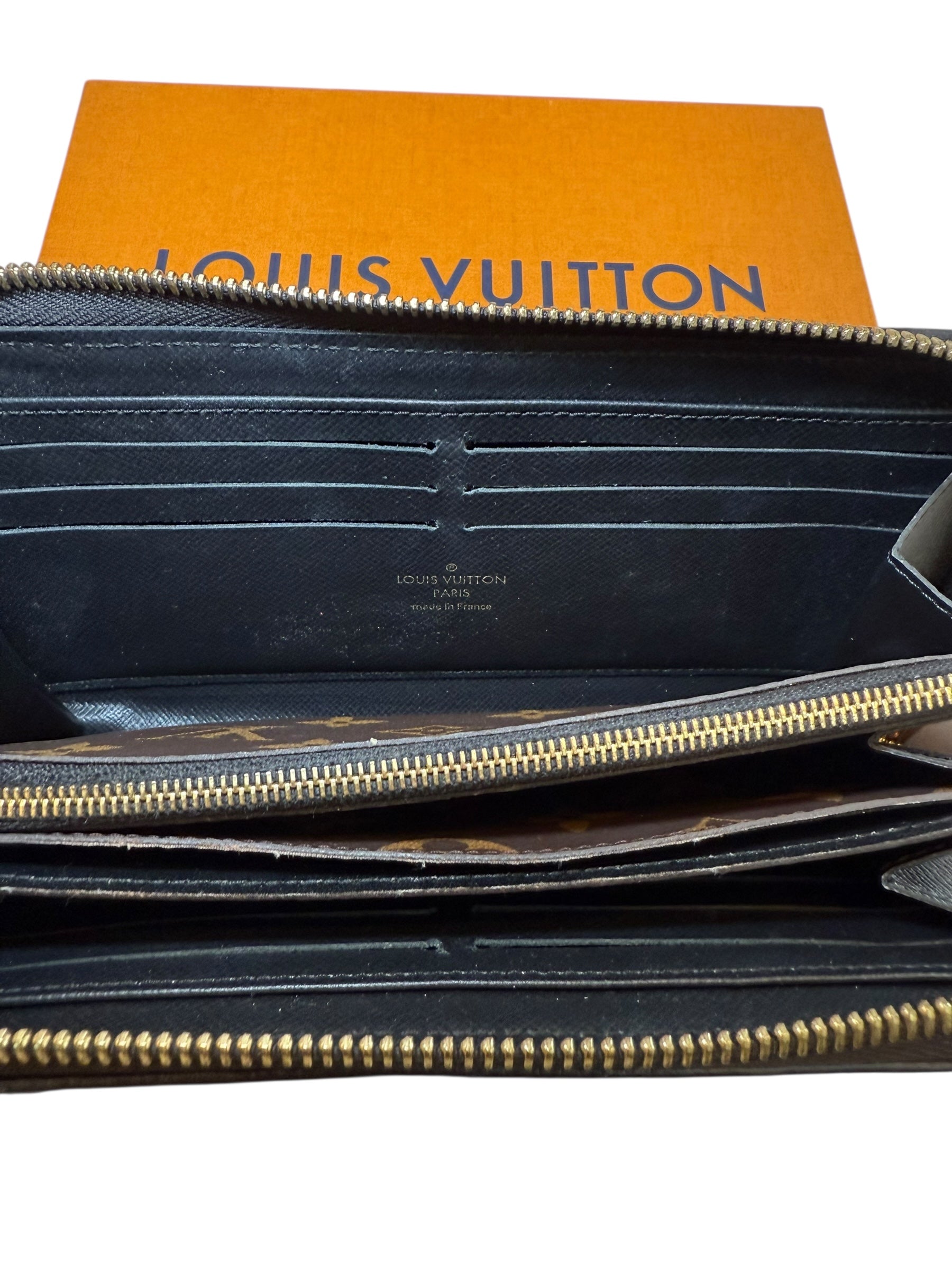 Louis Vuitton Zippy Wallet NM Monogram Canvas (2019, Made in France)