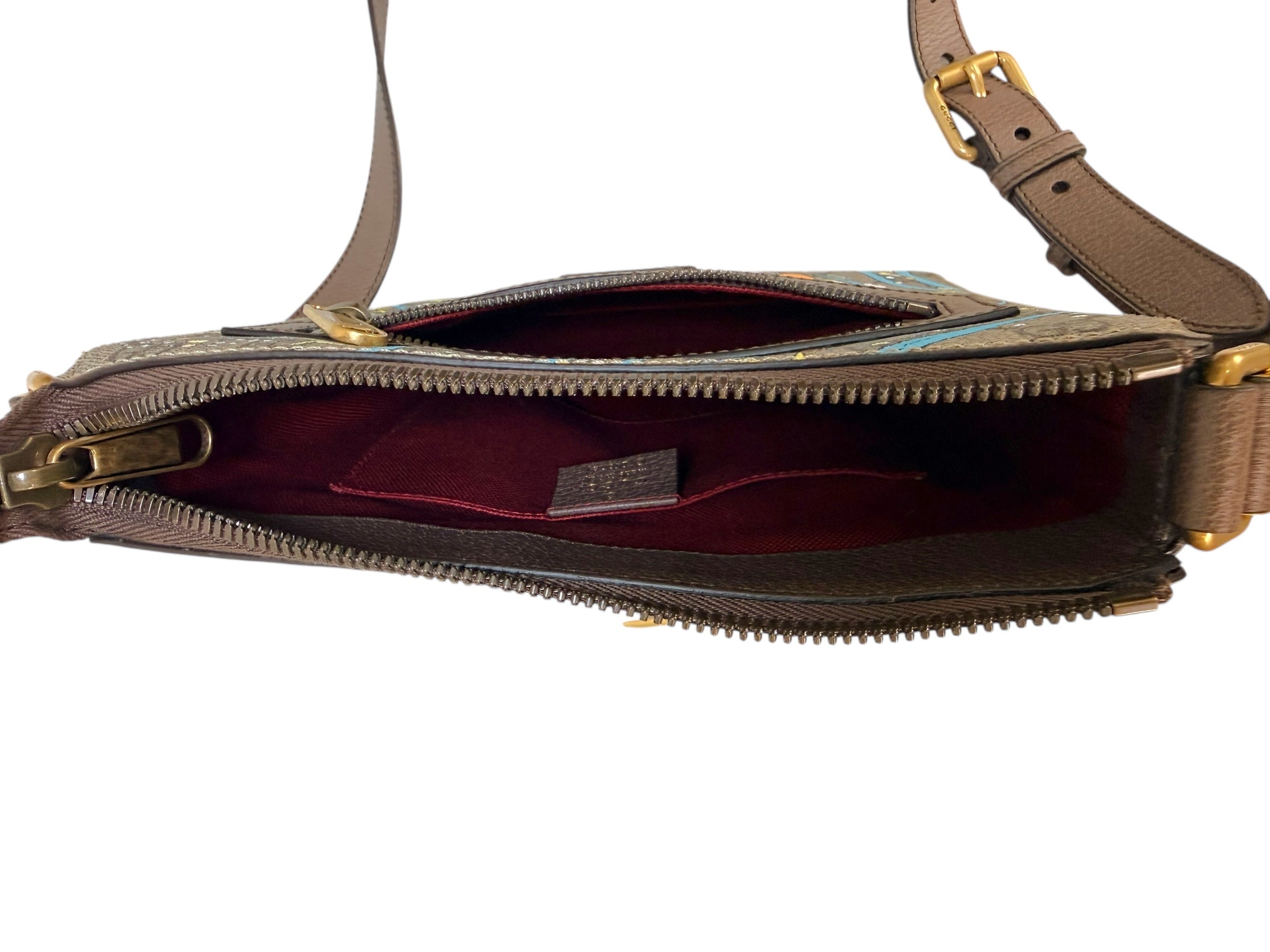 Gucci x Disney Donald Duck GG Supreme Messenger Bag Cruise 2020