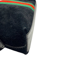 Gucci Ophidia Black Suede GG Web Shoulder Bag | Italy c. 2018–2019