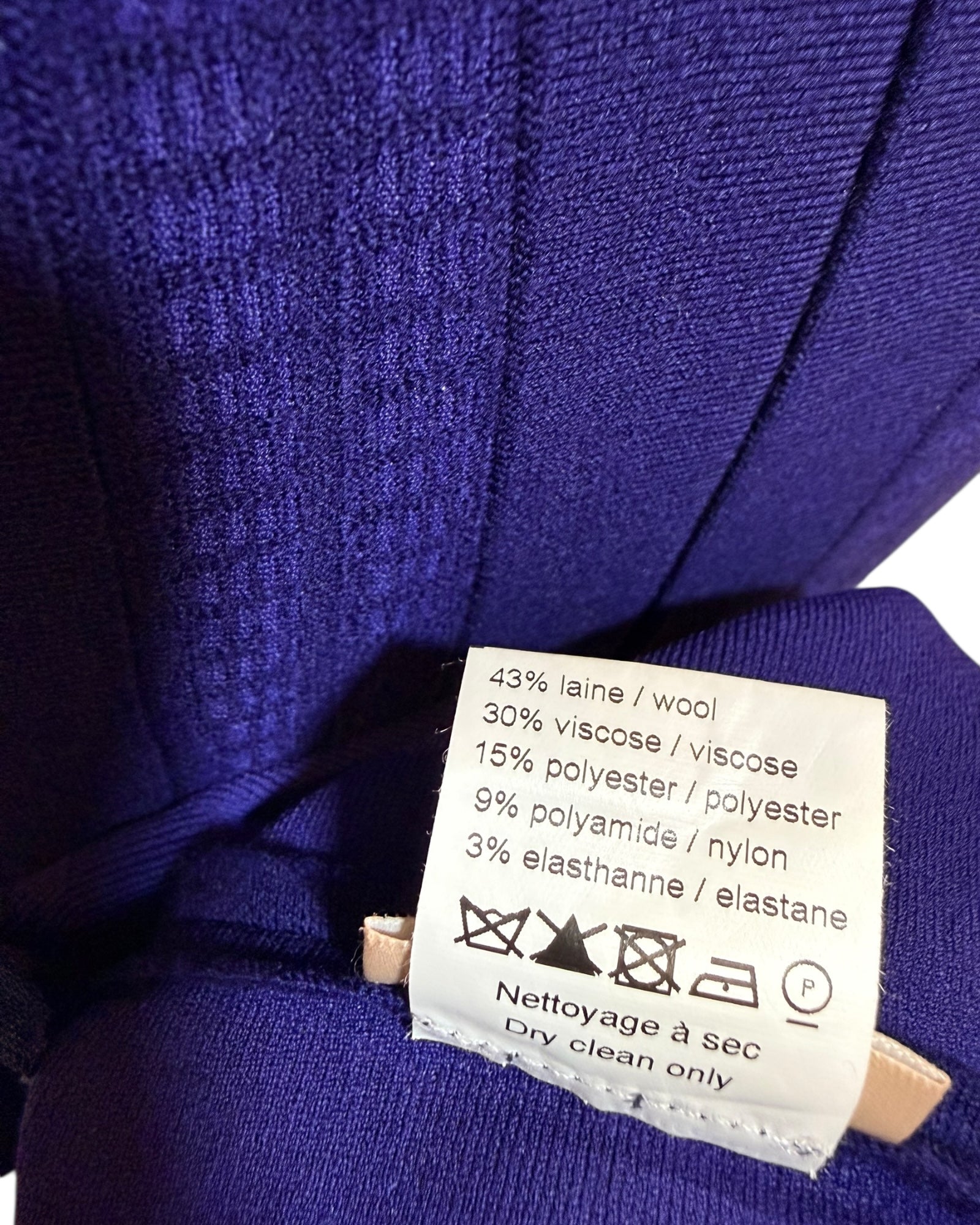 Alaïa Sculpted Knit Dress & Cropped Cardigan Set Blue IT 38 /40