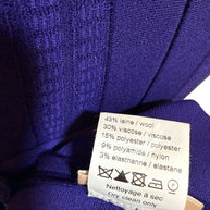 Alaïa Sculpted Knit Dress & Cropped Cardigan Set Blue IT 38 /40