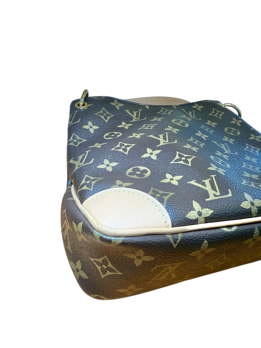 Louis Vuitton Odeon NM PM Monogram Canvas Crossbody Bag Full Set, Like New (M45354)