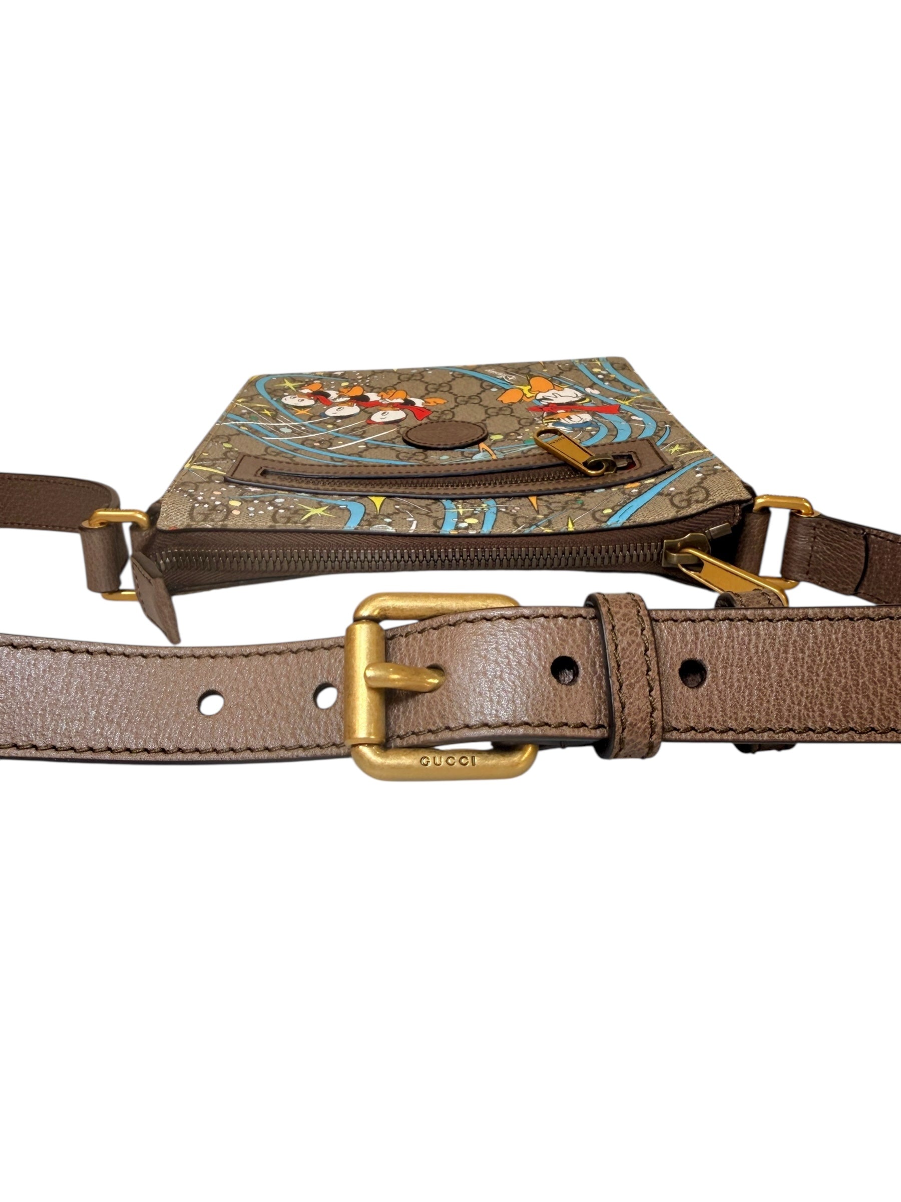 Gucci x Disney Donald Duck GG Supreme Messenger Bag Cruise 2020