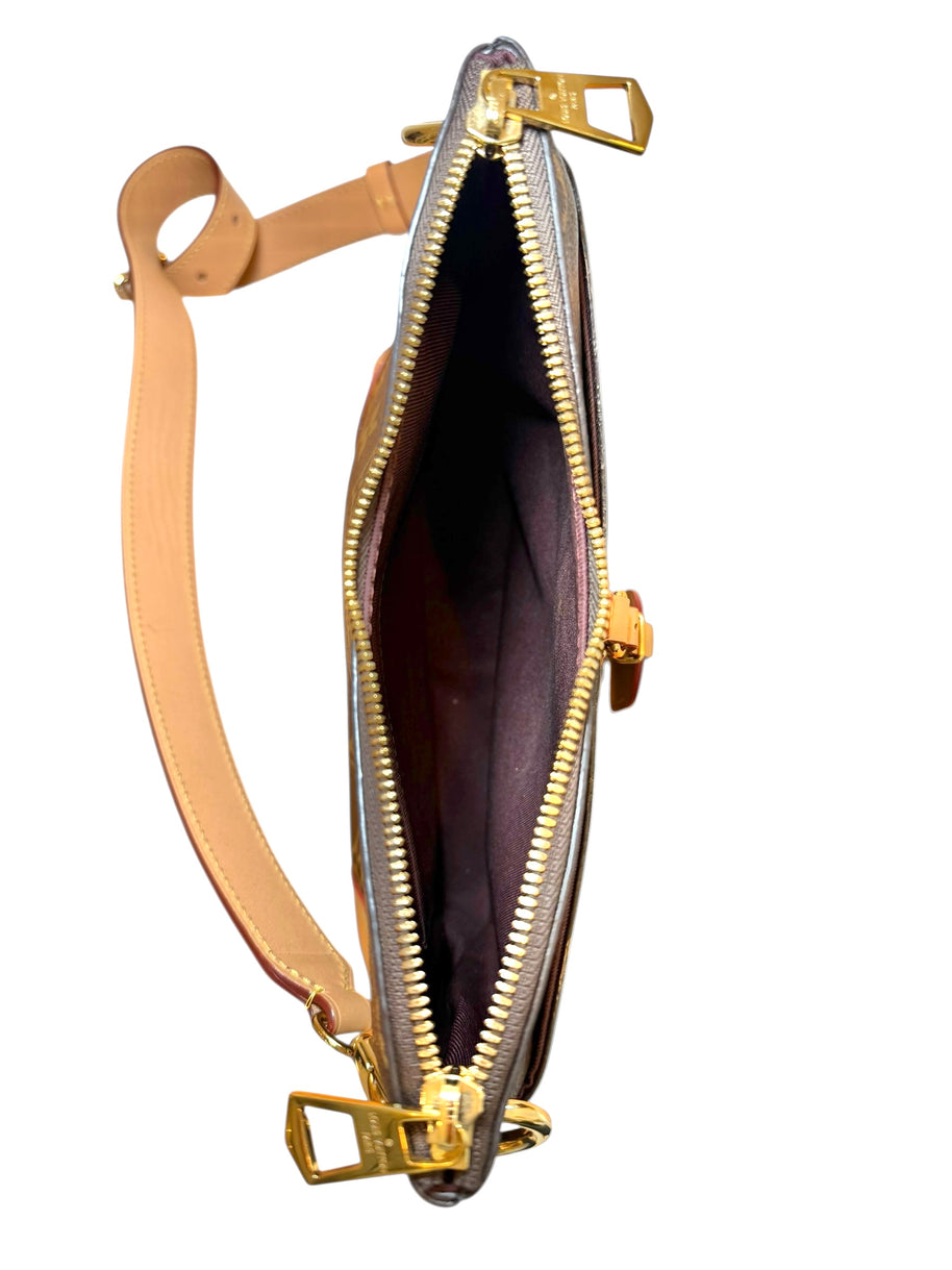 Louis Vuitton Odeon NM PM Monogram Canvas Crossbody Bag Full Set, Like New (M45354)