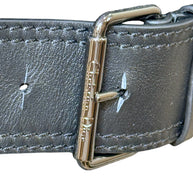 Christian Dior SS2011 3-Piece Wool Blazer, Removable Cape & Logo Belt Set FR36 | Galliano Era