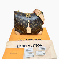 Louis Vuitton Odeon NM PM Monogram Canvas Crossbody Bag Full Set, Like New (M45354)