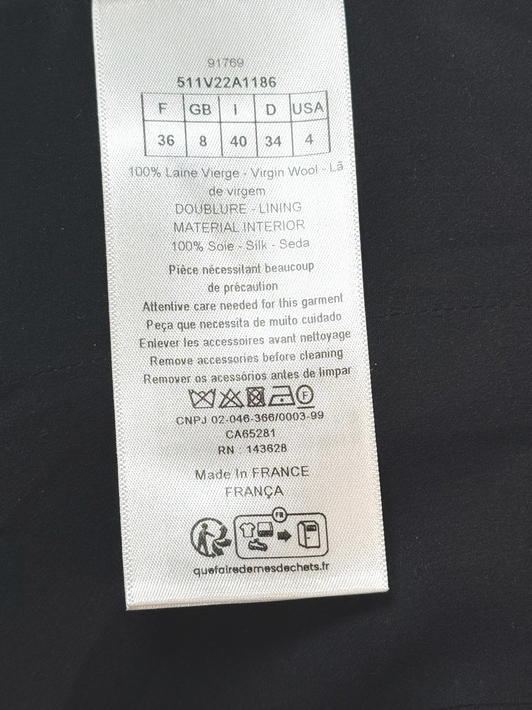 Christian Dior SS2011 3-Piece Wool Blazer, Removable Cape & Logo Belt Set FR36 | Galliano Era