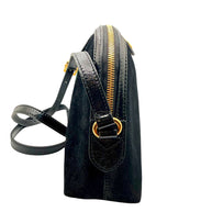 Gucci Ophidia Black Suede GG Web Shoulder Bag | Italy c. 2018–2019