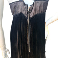 Dolce & Gabbana Sheer Silk Bow Strap Dress Early 2000s IT 44