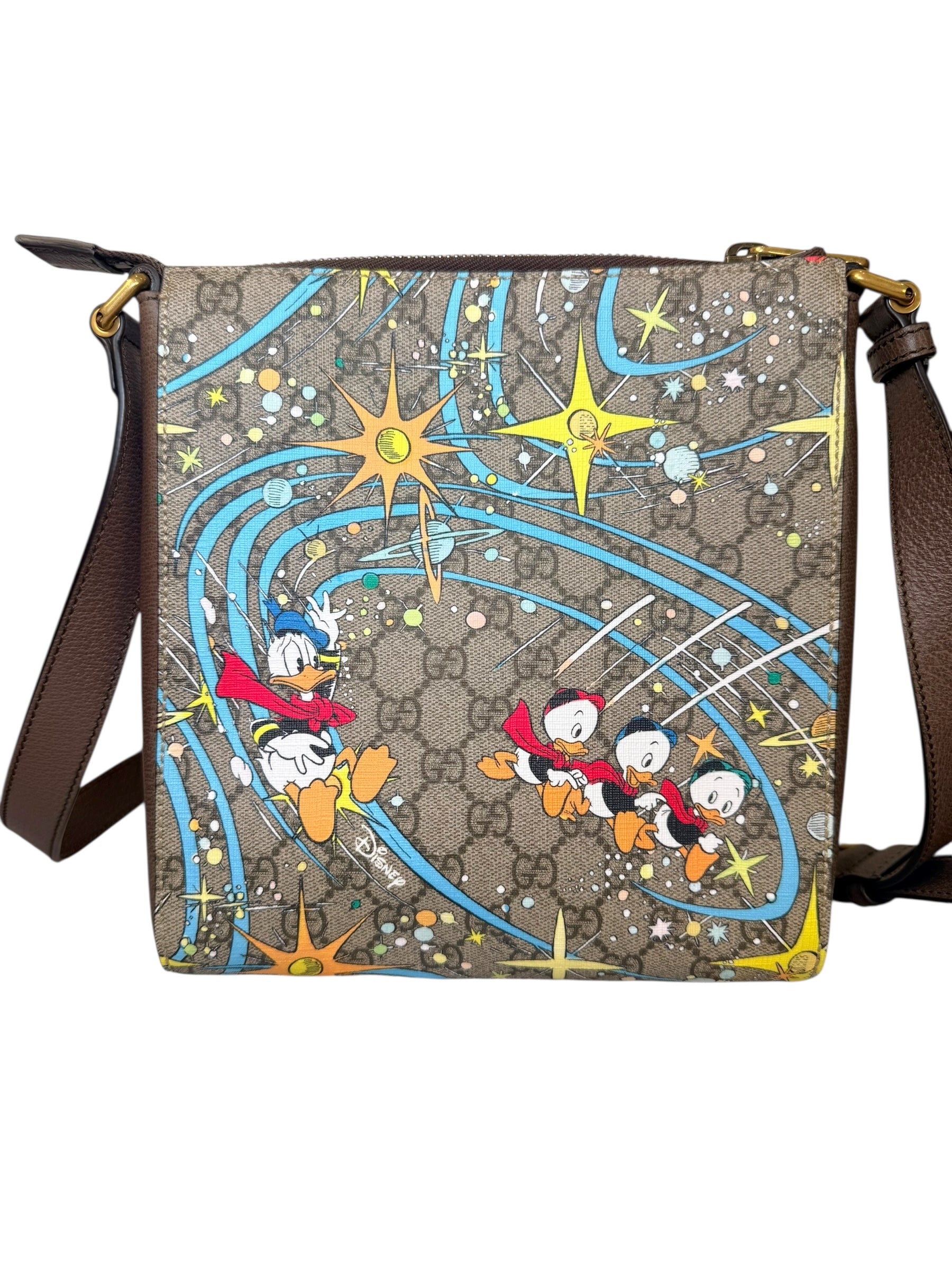 Gucci x Disney Donald Duck GG Supreme Messenger Bag Cruise 2020