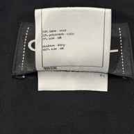 Chanel Vintage Fall/Winter 2007–2008 Black Wool Silk Skirt Suit (FR 38 / US 6)