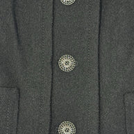 Chanel Vintage Fall/Winter 2007–2008 Black Wool Silk Skirt Suit (FR 38 / US 6)