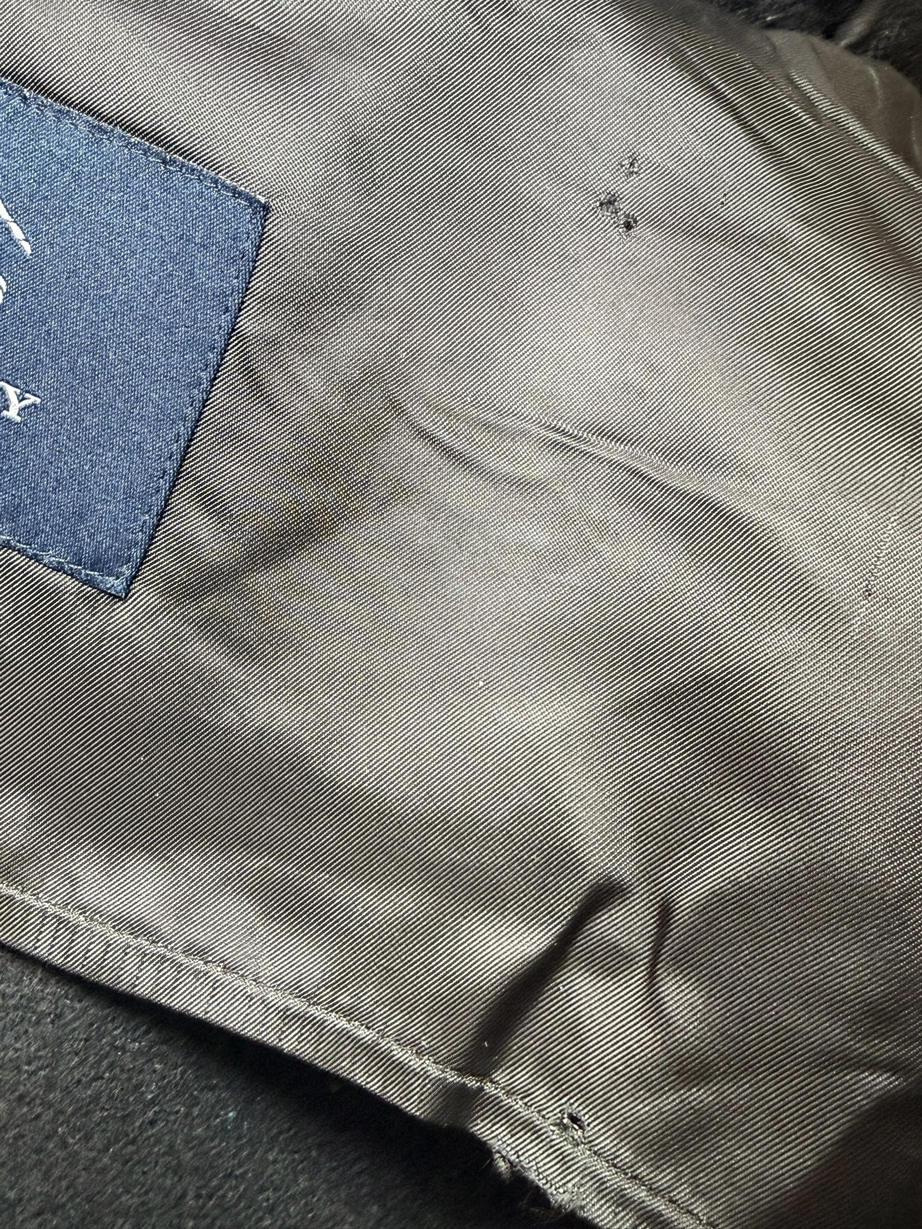 Burberry Black Wool Duffle Jacket with Hood Made in England (Early 2000s) S