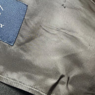 Burberry Black Wool Duffle Jacket with Hood Made in England (Early 2000s) S