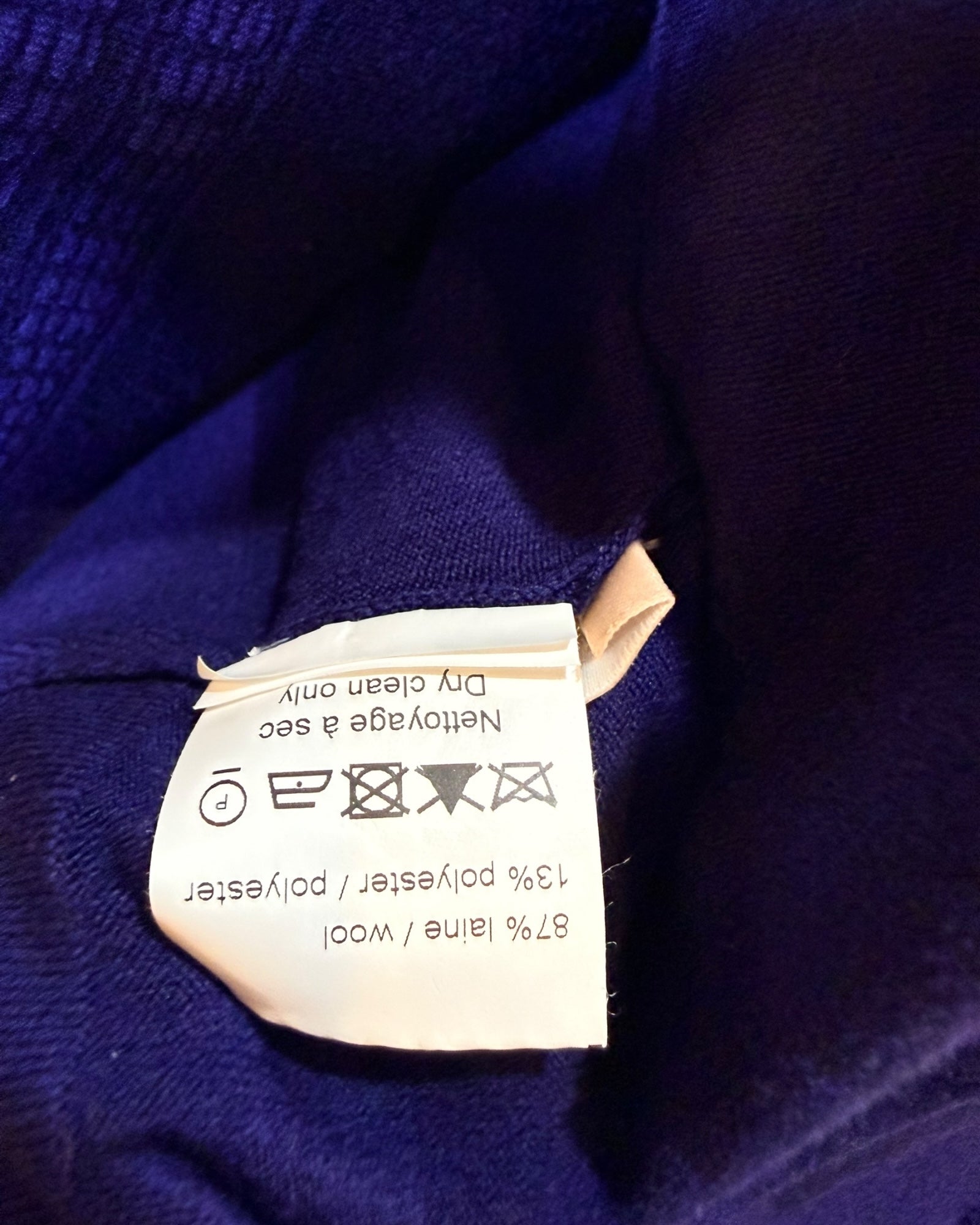 Alaïa Sculpted Knit Dress & Cropped Cardigan Set Blue IT 38 /40