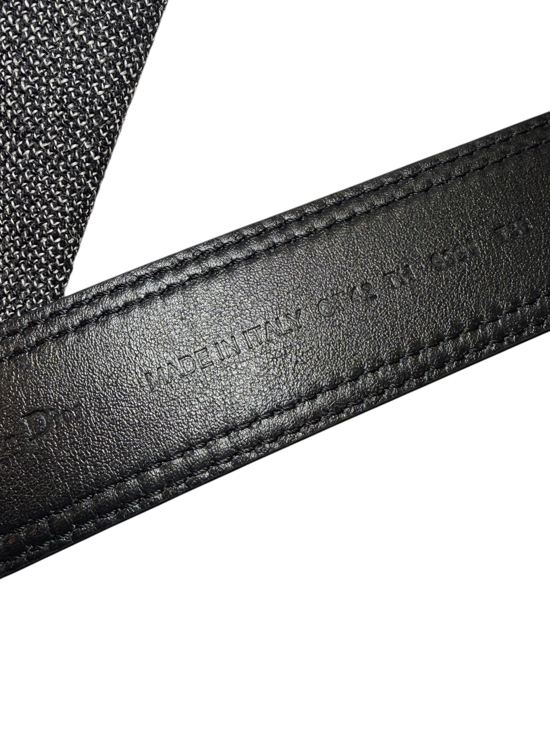 Christian Dior SS2011 3-Piece Wool Blazer, Removable Cape & Logo Belt Set FR36 | Galliano Era