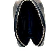 Saint Laurent Paris YSL Black Quilted Leather Mini Camera / Cosmetic Bag