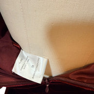 Alaïa FW2008 Burgundy Velvet Draped Cowl-Neck Evening Gown (IT 38 | US 0–2)