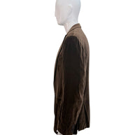 Ralph Lauren Purple Label Men’s Brown Velvet Blazer 46L Italian Tailored