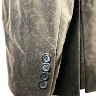 Ralph Lauren Purple Label Men’s Brown Velvet Blazer 46L Italian Tailored