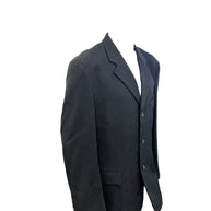 Comme des Garçons Homme Plus FW2001 Wool Jacquard Men's Blazer Black Size L