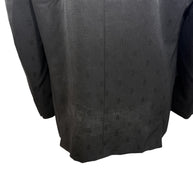 Comme des Garçons Homme Plus FW2001 Wool Jacquard Men's Blazer Black Size L