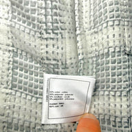 Chanel 2020P Tweed Blazer Dress Jacket FR 36 Ivory Black CC Buttons