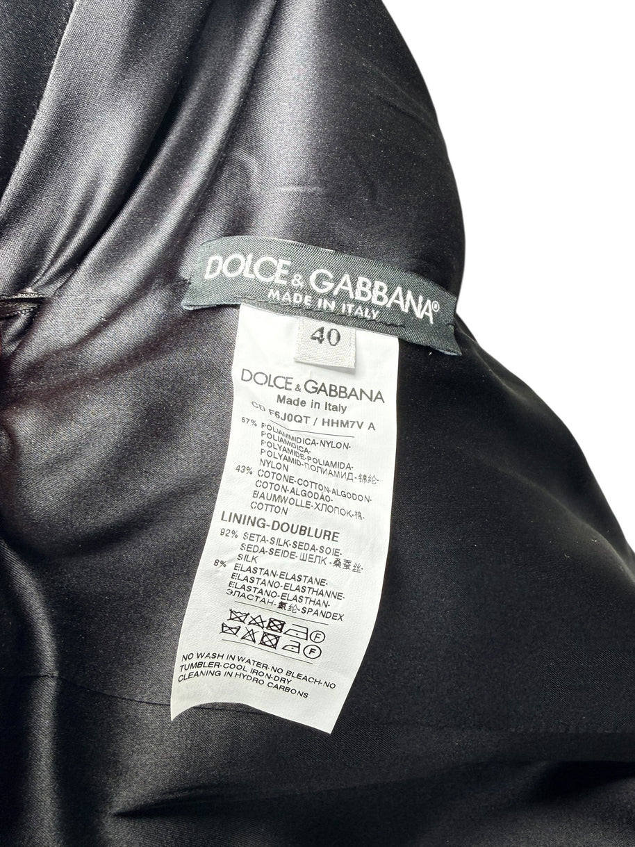 Dolce & Gabbana Spring 2020 Tropical Cockatoo Dress IT 40