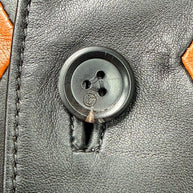 Louis Vuitton SS2023 Runway Leather Diamond Intarsia Jacket FR 36 NWT