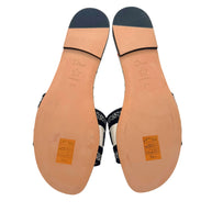 Christian Dior Dway Dioramour “Je Vous Adore” Slide Sandals Size 37.5