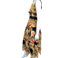 Dolce & Gabbana Fall 2013 Embroidered Lace Midi Dress IT 40