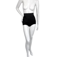 Dolce & Gabbana Black Lace High-Waisted Shorts IT 42