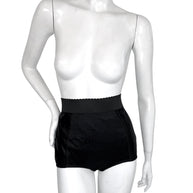Dolce & Gabbana Black Lace High-Waisted Shorts IT 42