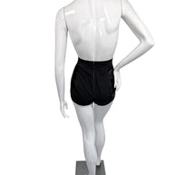 Dolce & Gabbana Black Lace High-Waisted Shorts IT 42
