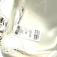Chloe SS2022 Leather Patchwork Silk Maxi Dress FR36