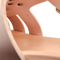 Prada Monolith Pink Rubber Cage Platform Sandals IT 37