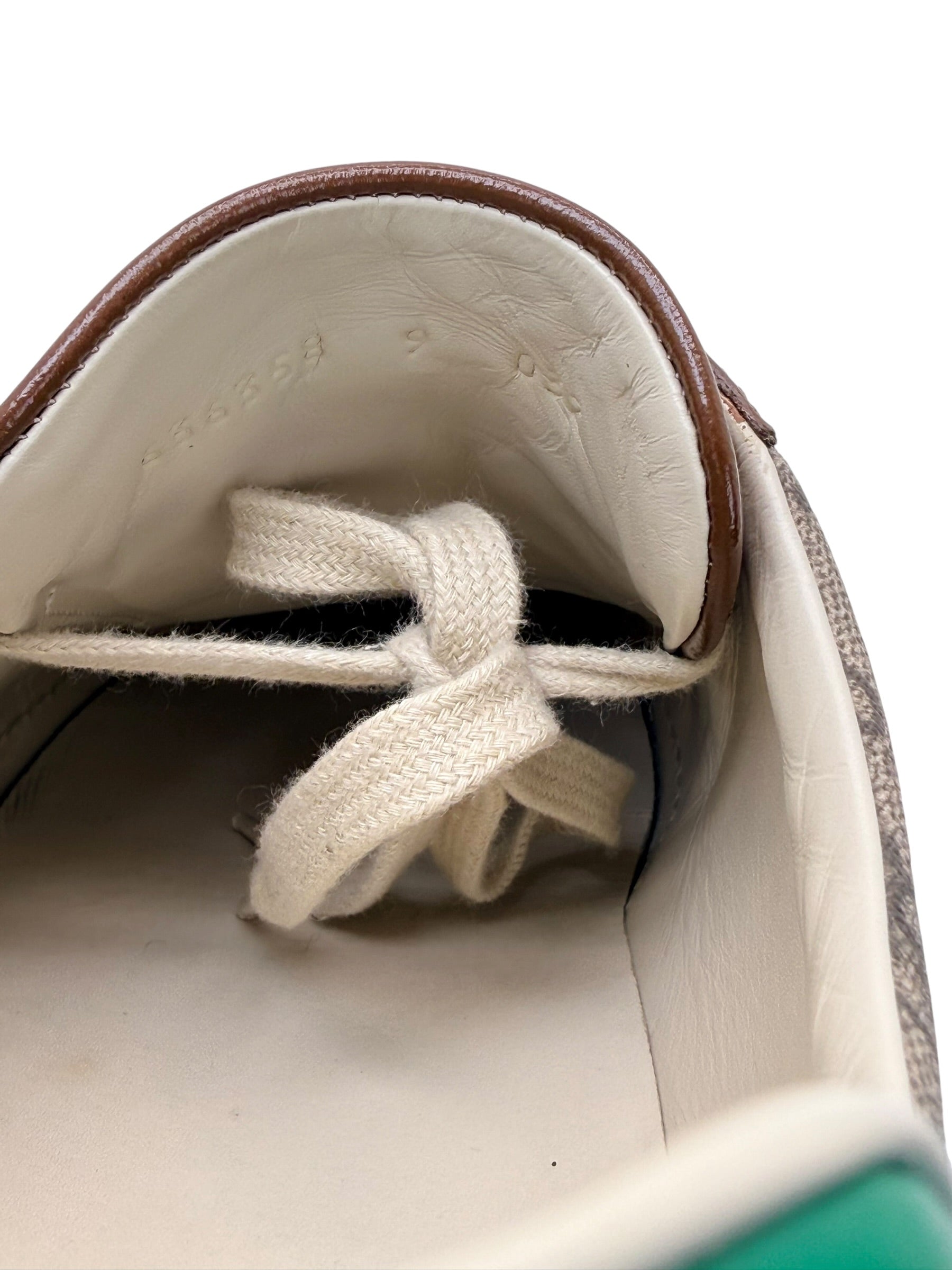 Gucci Fake Not GG Supreme Ace Sneakers Size 38