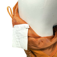 Miu Miu Cognac Leather Jacket and Pants Set IT44 Y2K Italy
