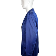 Vintage Gucci Blue Cotton Safari Jacket IT 58 XL
