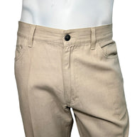 Loro Piana Men’s Cotton Pants Size 36 Beige Italy