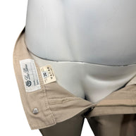 Loro Piana Men’s Cotton Pants Size 36 Beige Italy