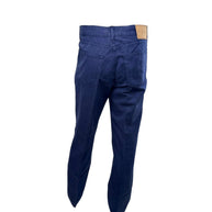 Loro Piana Navy Cotton Stretch Pants Mens 36 Italy