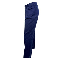 Loro Piana Navy Cotton Stretch Pants Mens 36 Italy