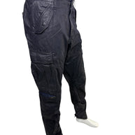 Ralph Lauren Black Label Cargo Pants 38 Navy Waxed Utility