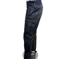 Ralph Lauren Black Label Cargo Pants 38 Navy Waxed Utility