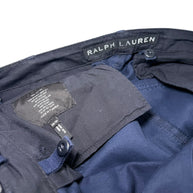 Ralph Lauren Black Label Cargo Pants 38 Navy Waxed Utility