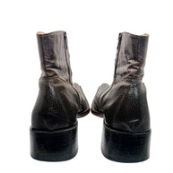 Gianni Barbato Exotic Leather Boots Size 45 Vintage 2002 Italy