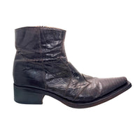 Gianni Barbato Exotic Leather Boots Size 45 Vintage 2002 Italy