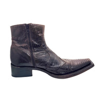 Gianni Barbato Exotic Leather Boots Size 45 Vintage 2002 Italy