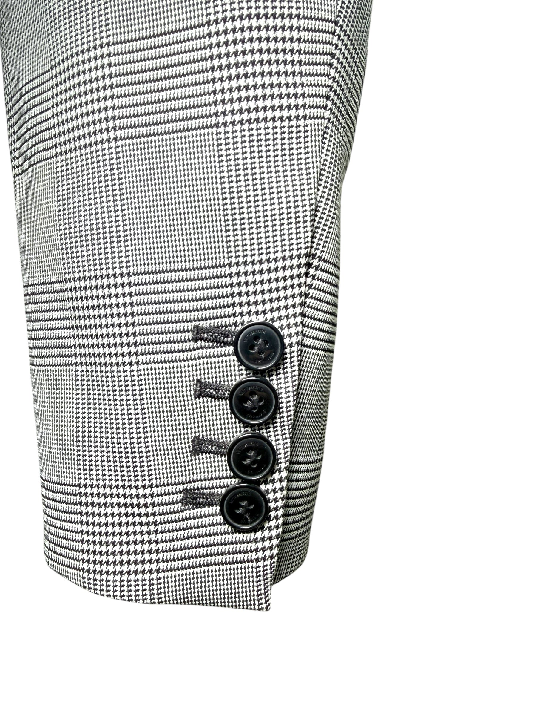 Vetements Cropped Plaid Blazer Garderobe Jacket S